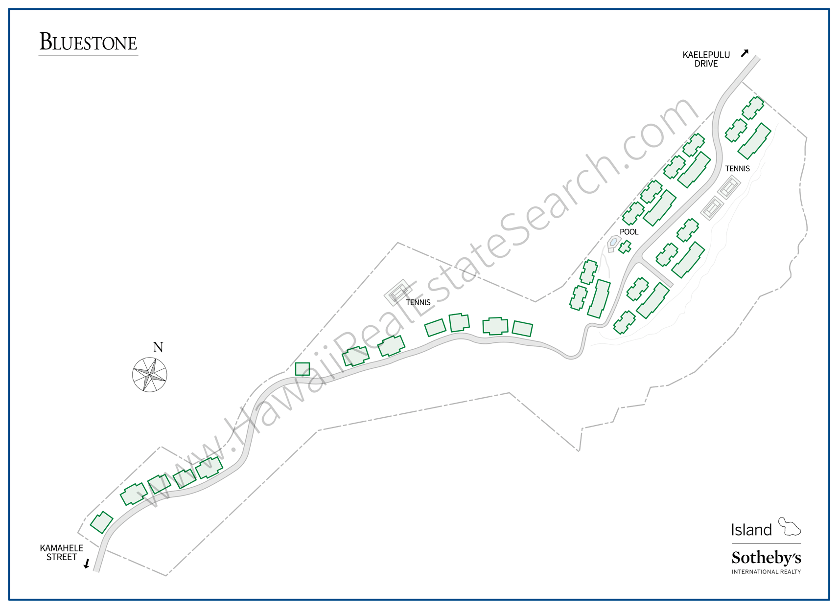 Kailua Bluestone Map